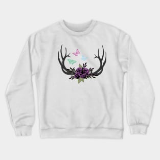 Deer Antlers Crewneck Sweatshirt